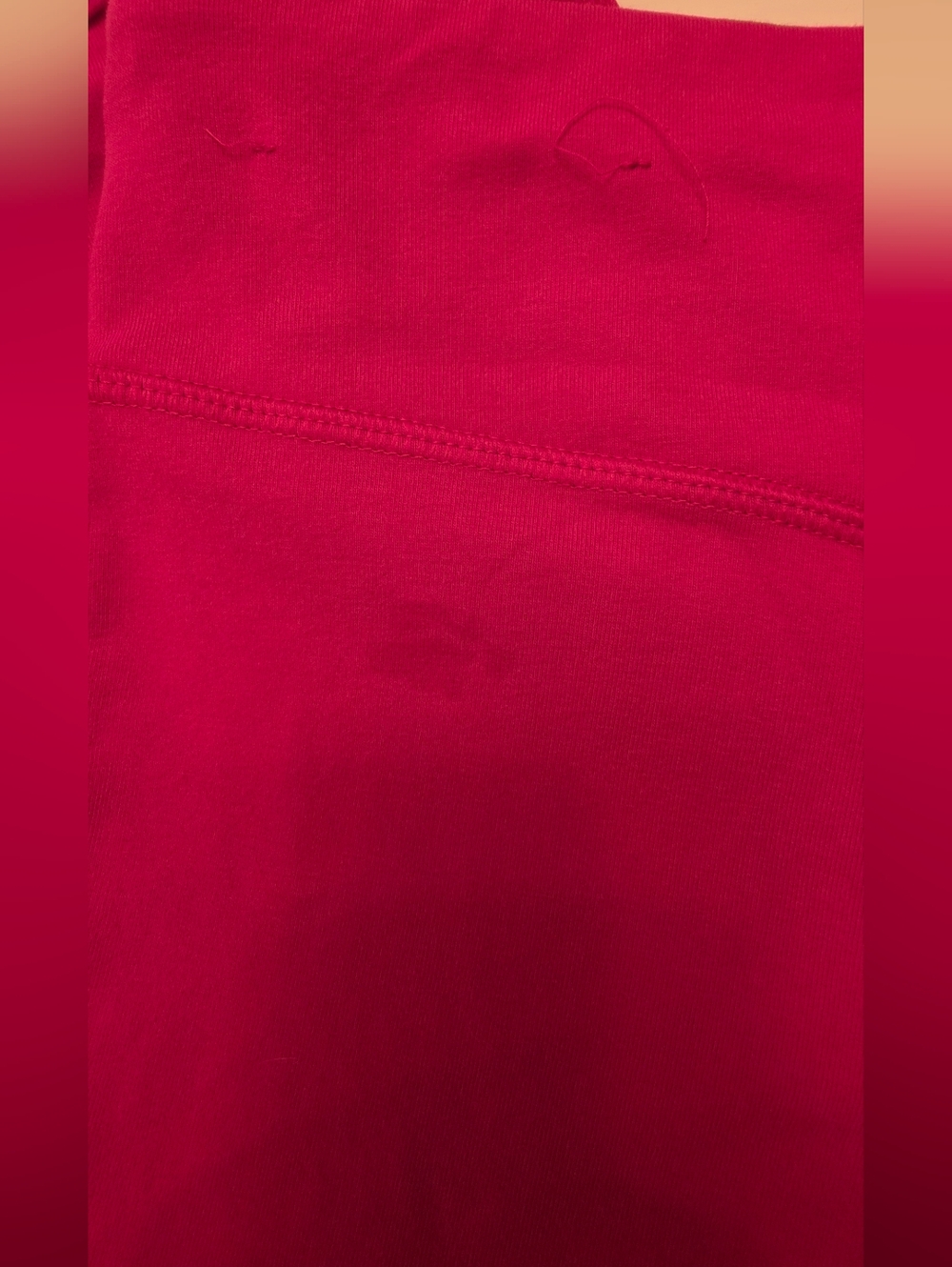 Nike Women's Pink Dri-Fit Capris with White Swoosh ~ Size Large - Picture 11 of 12